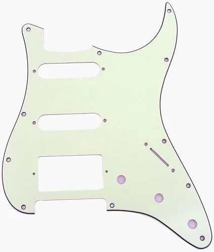 Musiclily MX1149IV Защитная накладка для электрогитары, Fender Stratocaster, 3 слоя, слоновая кость.