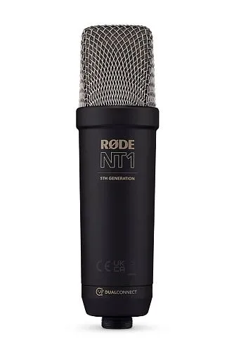 Rode NT1 5th Generation Black Студийный конденсаторный микрофон.