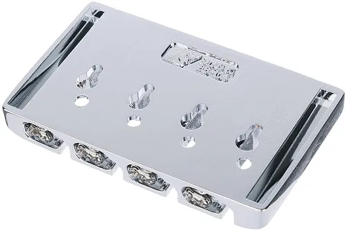 Paxphil BB104-CR Бридж (струнодержатель) для бас-гитары, хром.