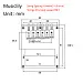 Musiclily MX1893CR Бридж для электрогитары типа Телекастер.-2